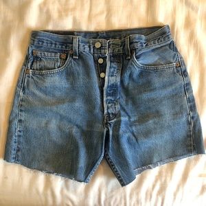 Levi’s Button Fly Cutoff Shorts - VINTAGE 501